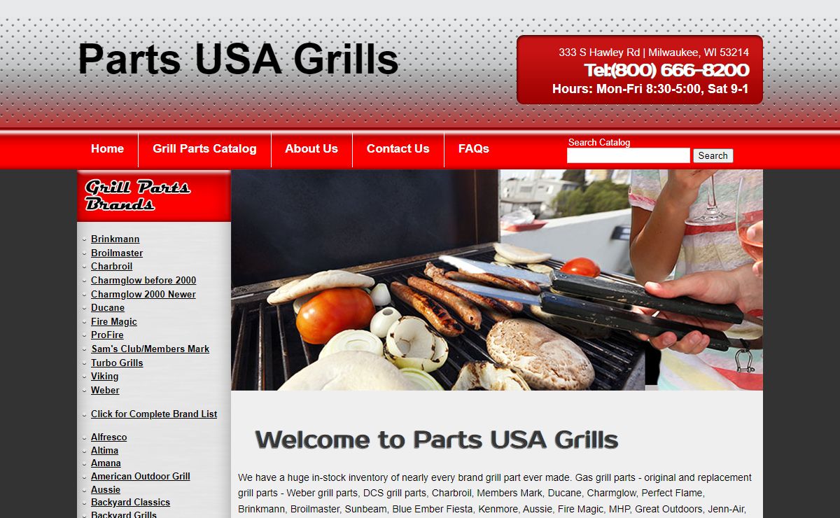 Welcome To All Parts Grill | Replacement Grill Parts