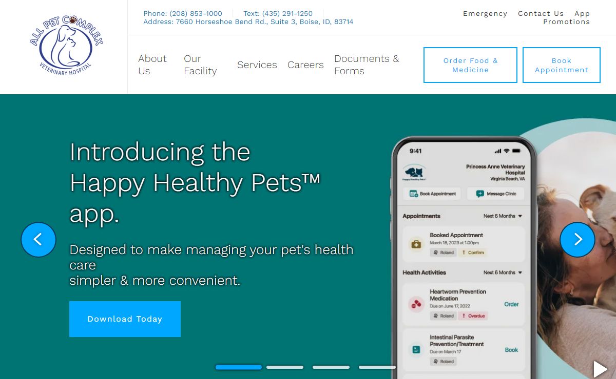 Boise Veterinarian | All Pet Complex Veterinary Hospital