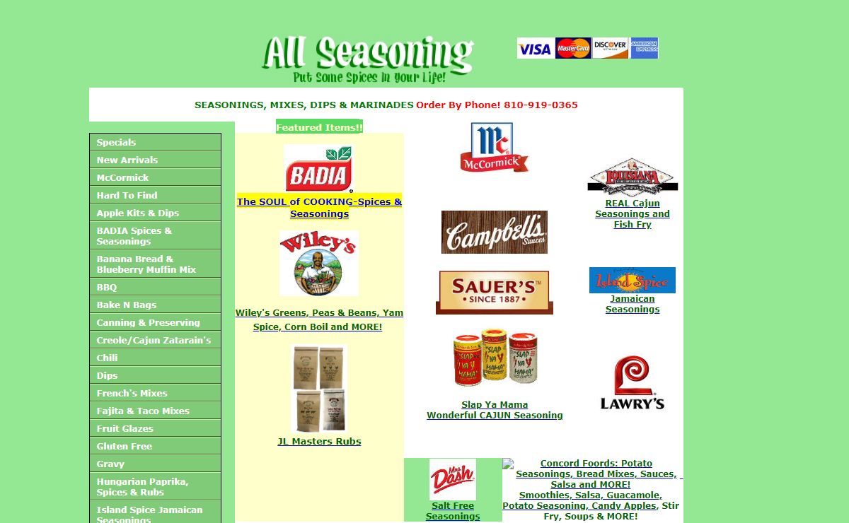All Seasoning-