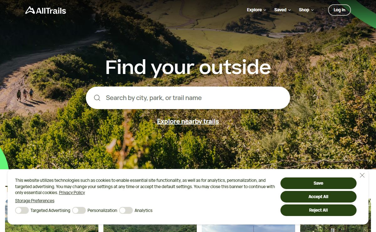 AllTrails: Trail Guides & Maps for Hiking, Camping, and Running | AllTrails