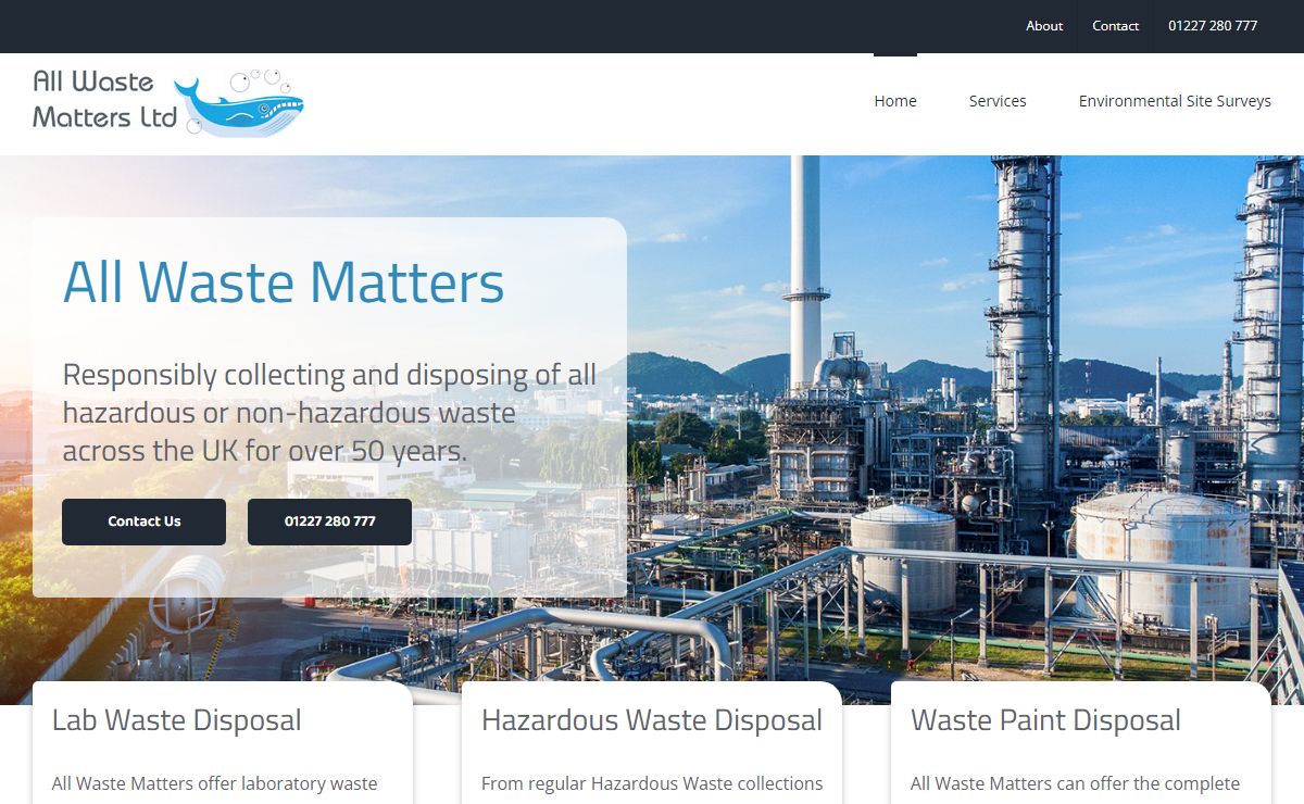 All Waste Matters | Disposal of Hazardous & Non-Hazardous Waste