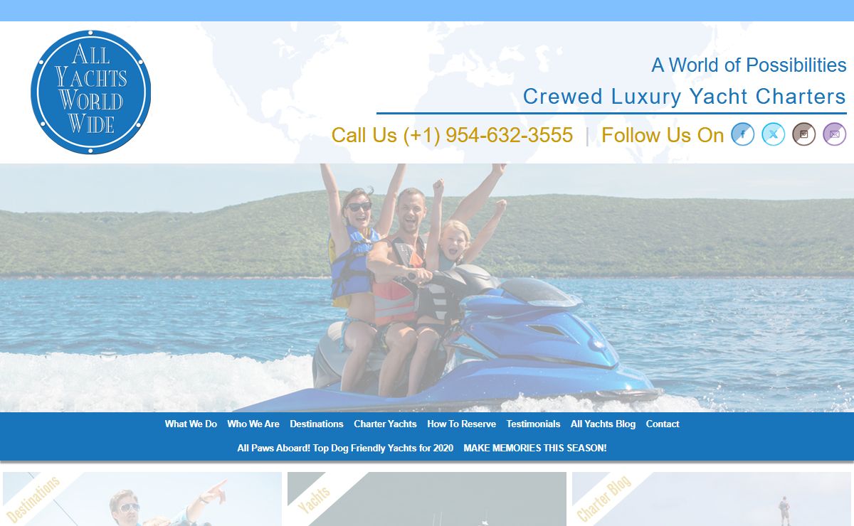 Crewed Luxury Yacht Charters - All Yachts Worldwide - Fort Lauderdale, Florida | Crewed Luxury Yacht Charters