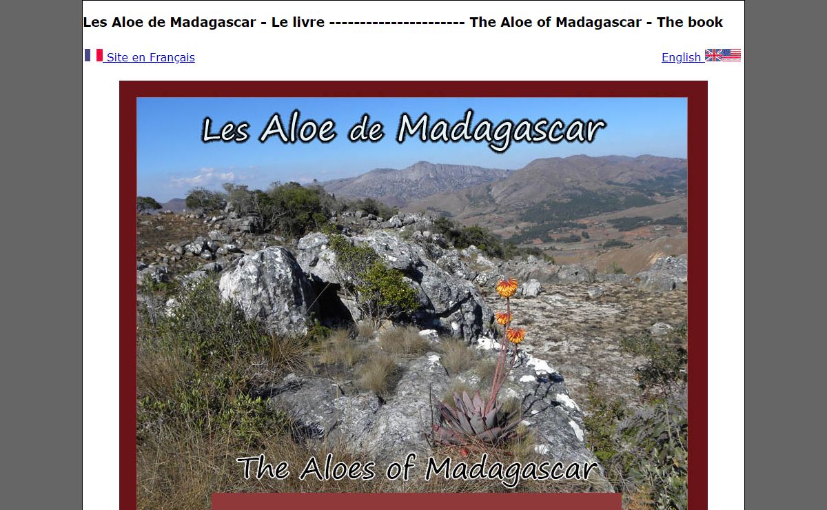 Les Aloe de Madagascar - The Aloes of Madagascar