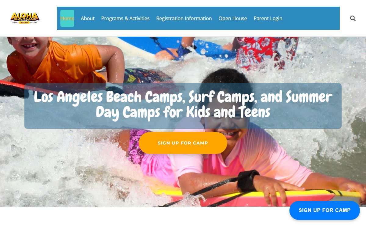 ALOHA BEACH CAMP - Los Angeles Beach Camps, Surf Camps, and Summer Day Camps for Kids and Teens