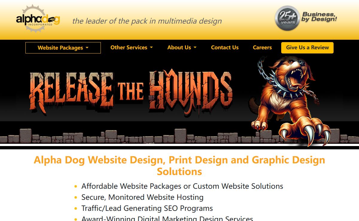 Website Design | Graphic Design | Alpha Dog Incorporated Columbus Ohio