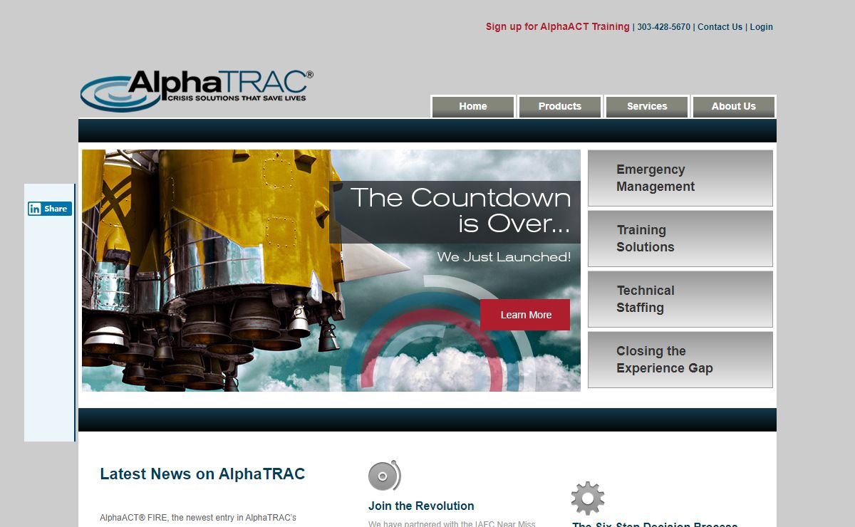 AlphaTRAC | Home