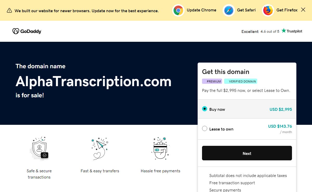 alphatranscription.com