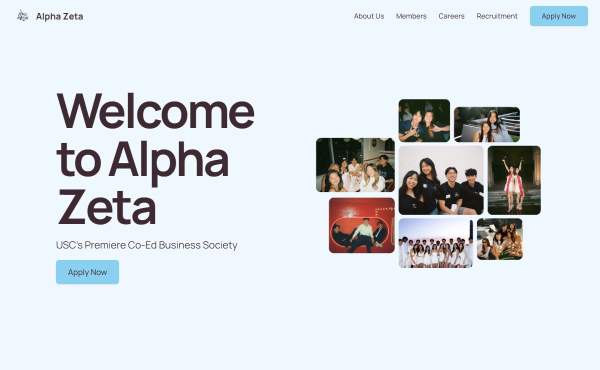 Alpha Zeta - Home