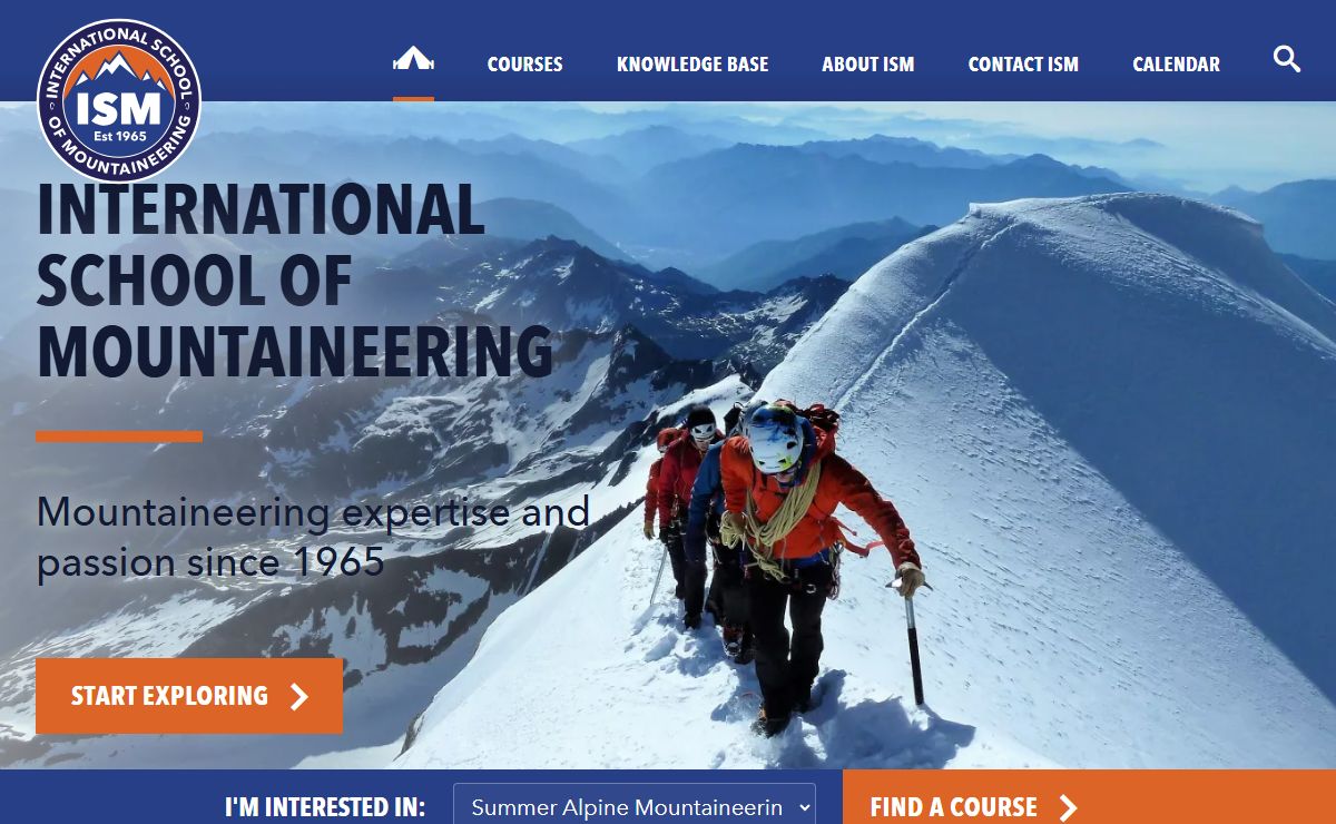 Guided Alpine Mountaineering Courses, Ice Climbing, Ski Touring… | ISM