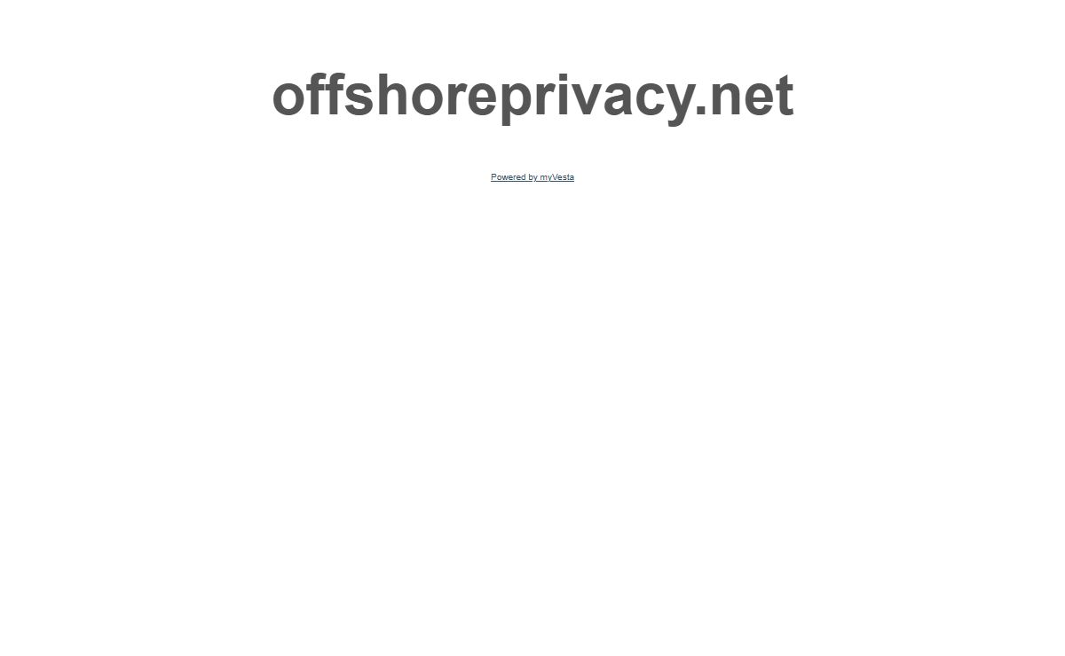 offshoreprivacy.net — Coming Soon