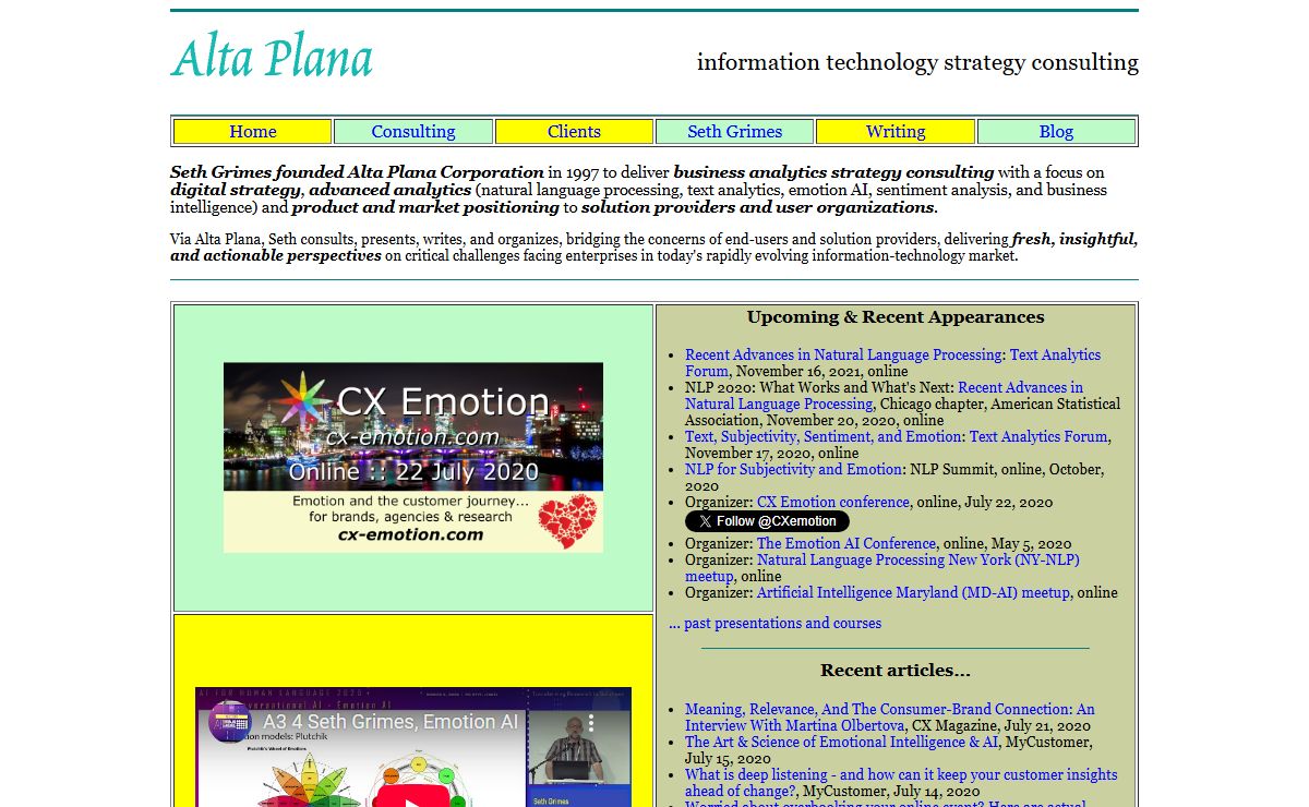 Alta Plana, an IT strategy consultancy