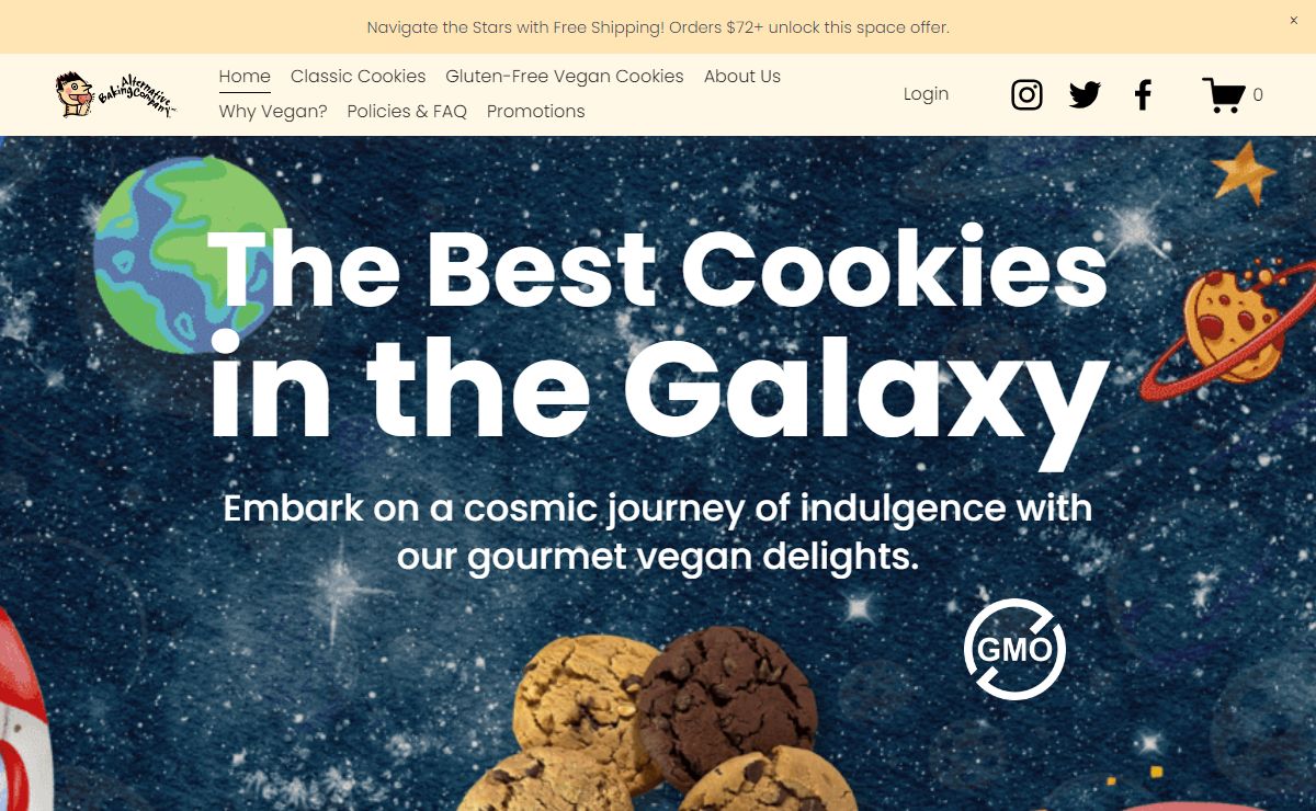 Gourmet Vegan Cookies Made with Organic Flour & Natural Ingredients | Alternative Baking Co.