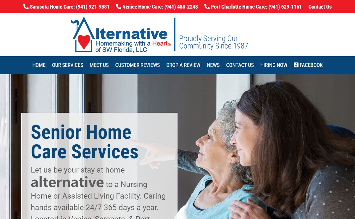 Venice Home Health Care Services: Alternative Homemaking with a Heart