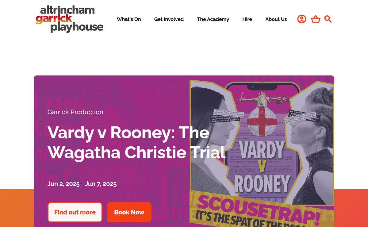 The Altrincham Garrick Playhouse | Drama Comedy Musicals | The Altrincham Garrick Playhouse, Barrington Road, Altrincham WA14 1HZ, UK