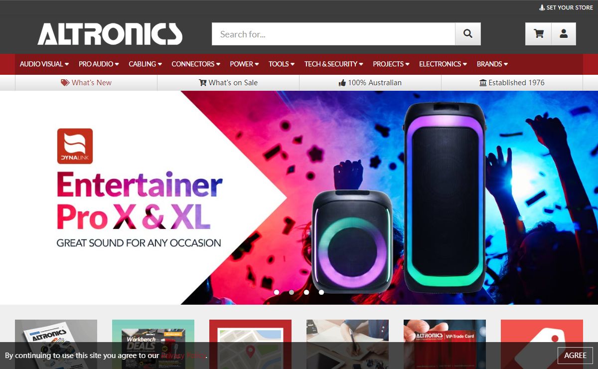Altronics | Electronic components, AV, CCTV, Power & More