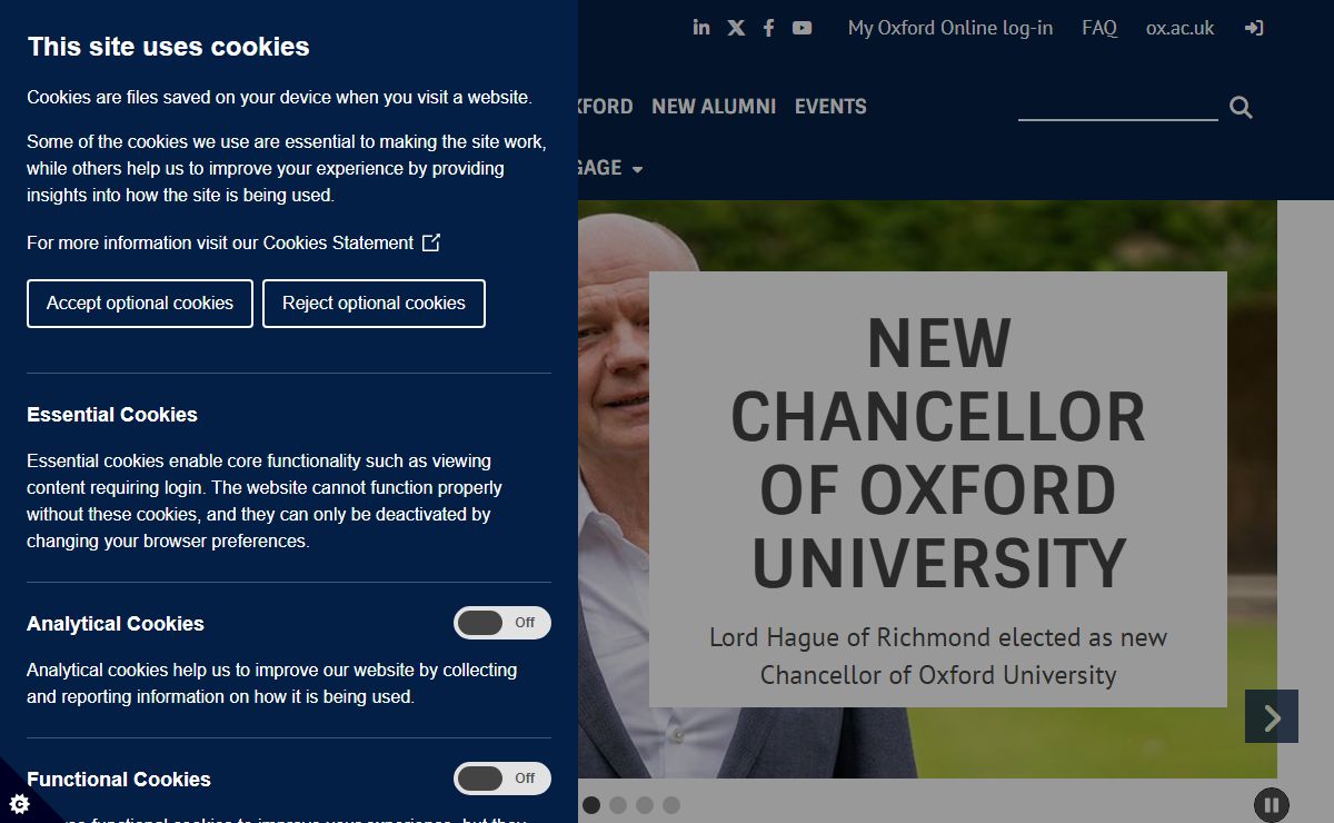 HOME | Oxford Alumni