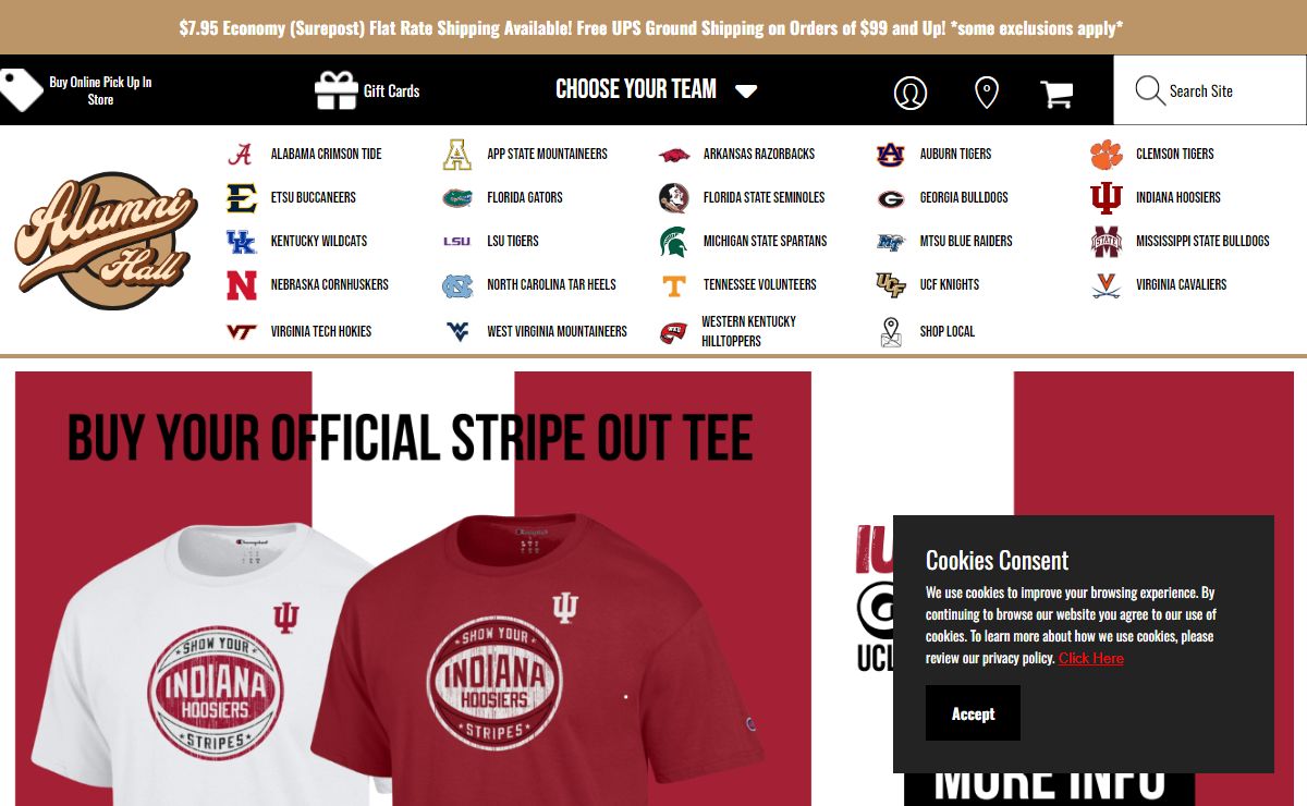 Your Hometown College Store Since 2006 | Alumni Hall
