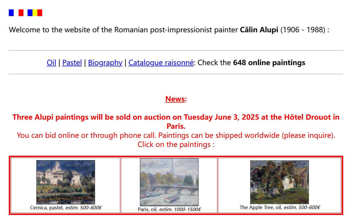 Călin Alupi - Official Website