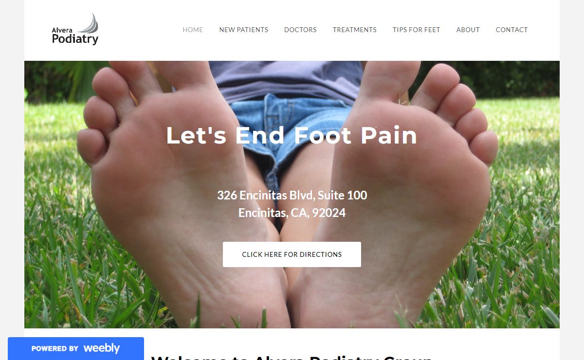 Alvera Podiatry - Home