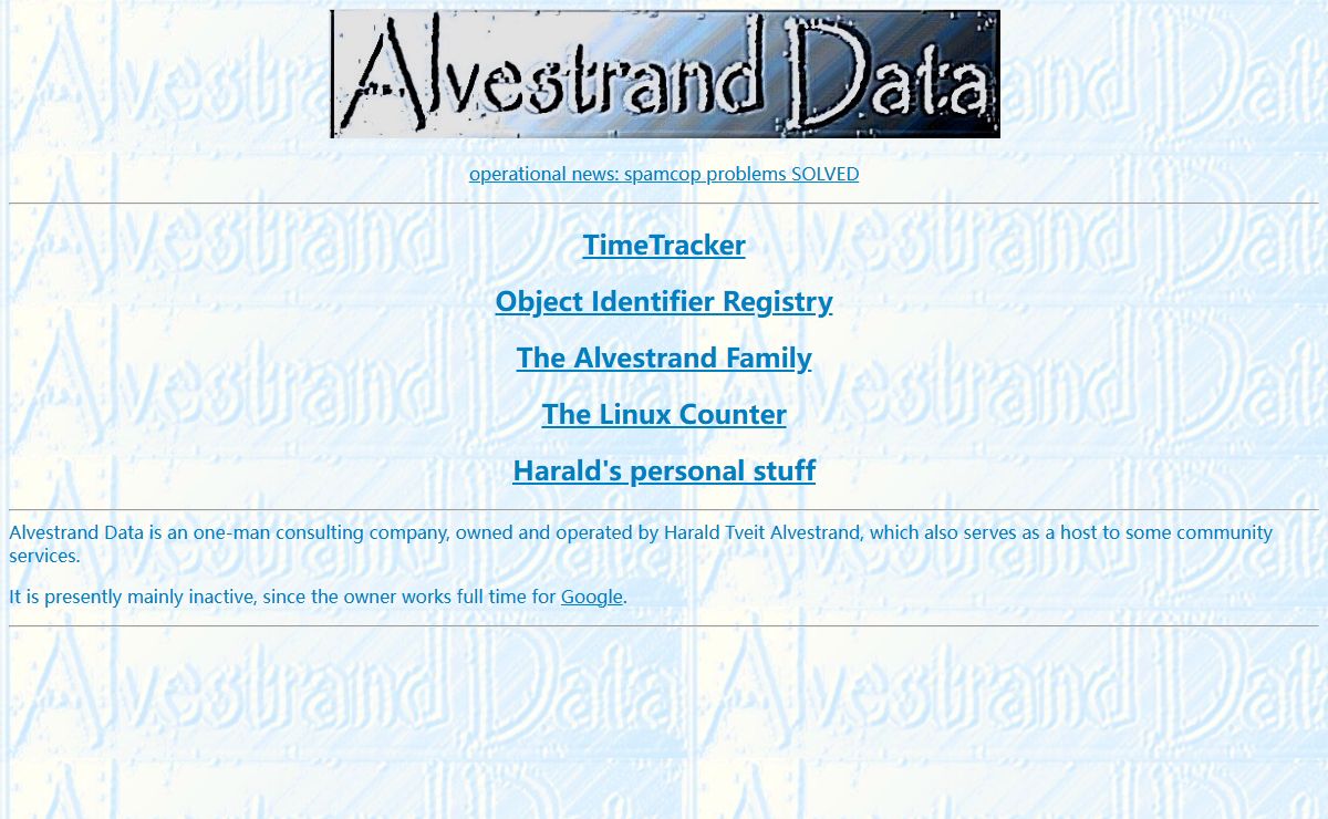 Alvestrand Data