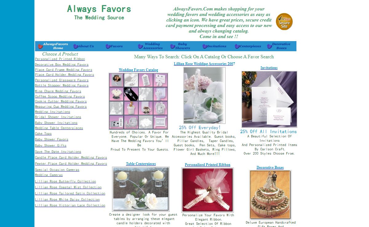 AlwaysFavors Home
