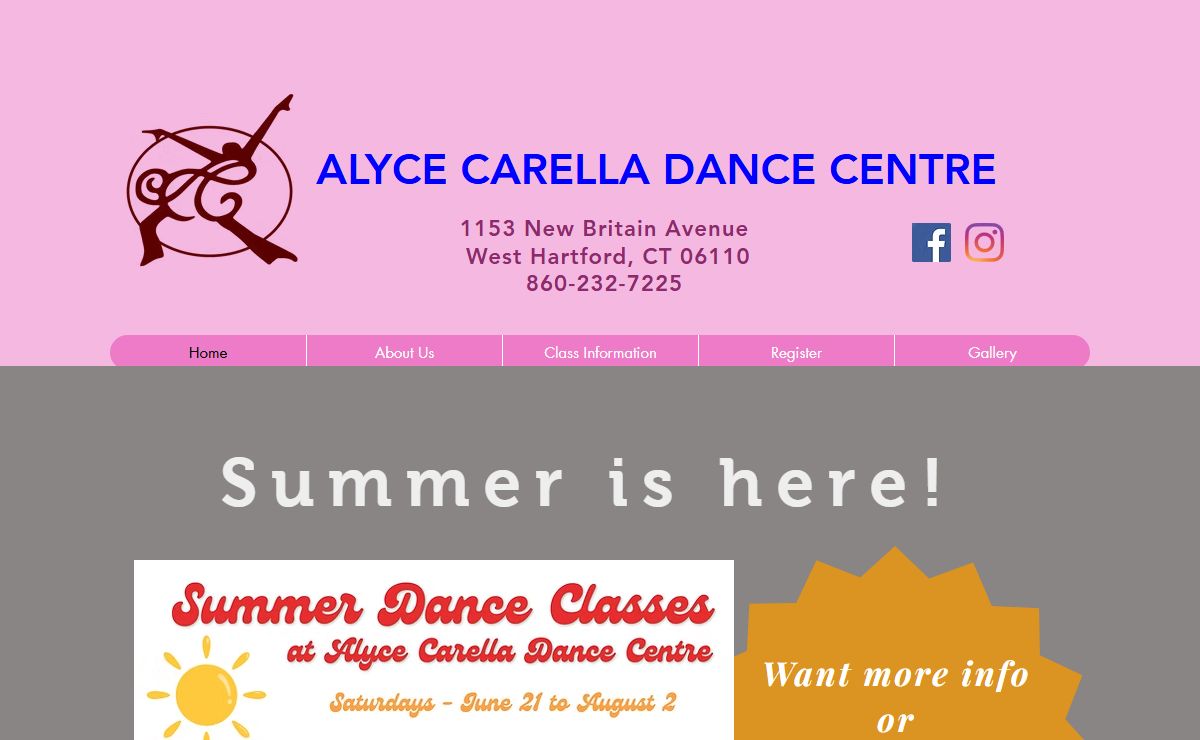 Ballet | West Hartford | Alyce Carella Dance Centre
