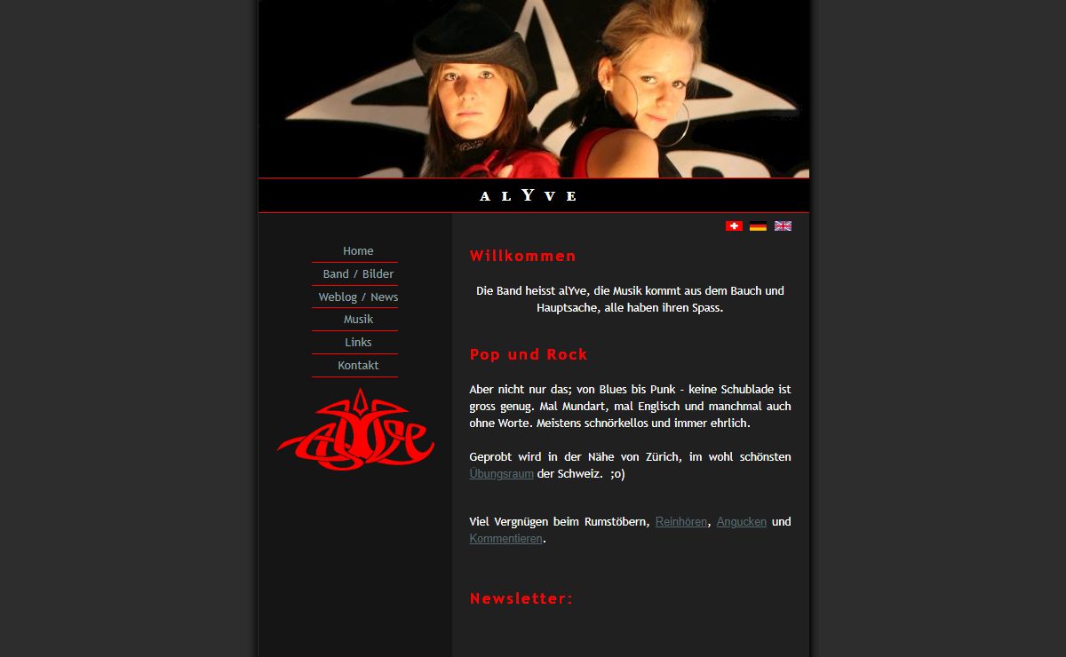 alYve website