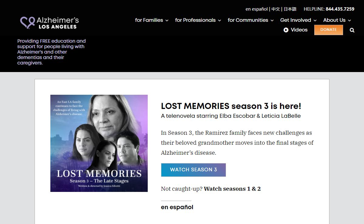 Home - Alzheimer's Los Angeles