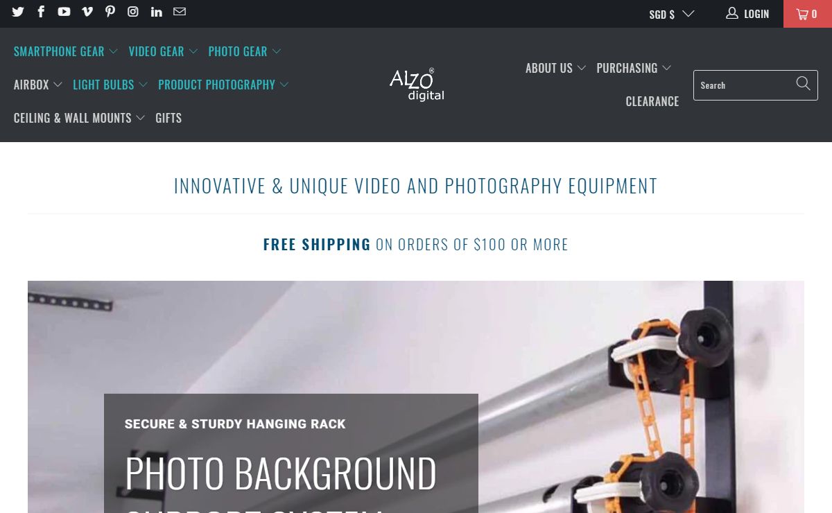 ALZO Digital Photography and Video Equipment