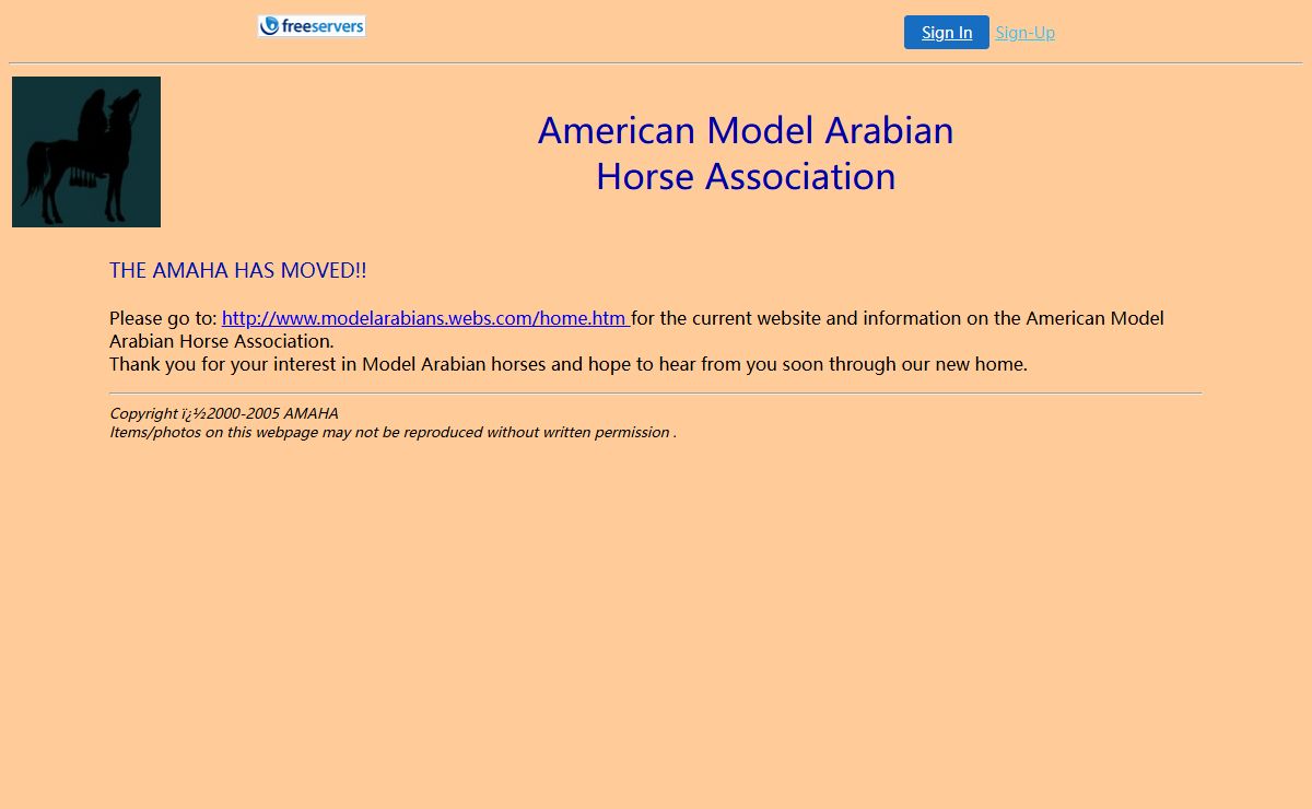 American Model Arabian Horse Association