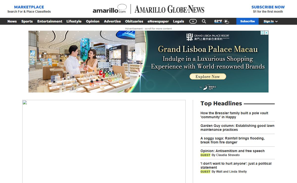 Amarillo Globe-News: Local News, Politics & Sports in Amarillo, TX
