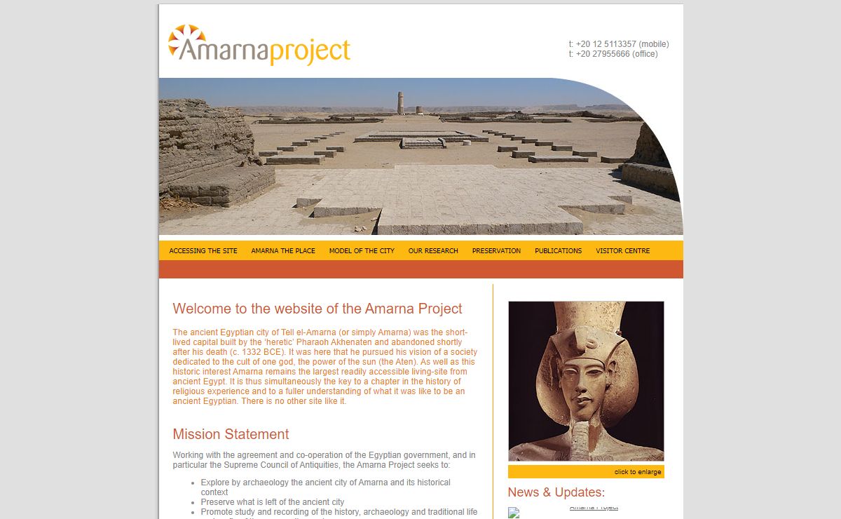 Home - Amarna Project.