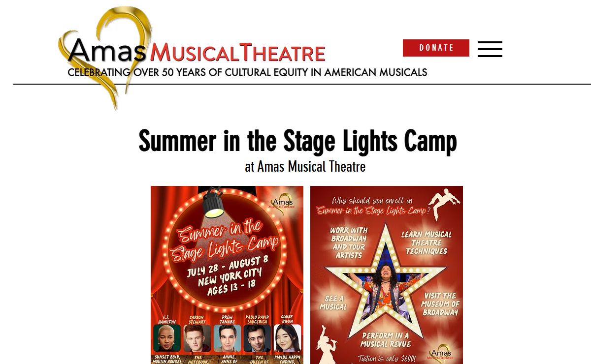 Amas Musical Theatre | Musical Theater Development | United States |