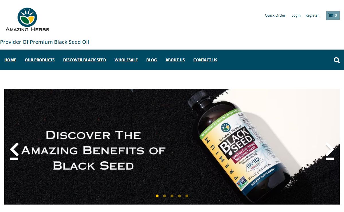 Black Seed Oil for Sale | High Quality | Amazing Herbs