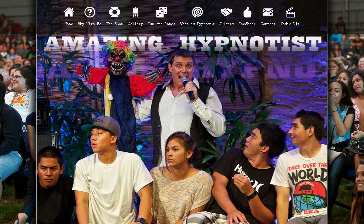 Comedy Hypnotist James Kellogg, Jr. Hypnosis at its best!