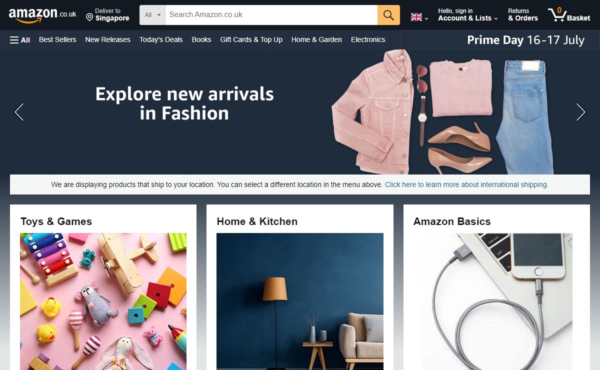 Amazon.co.uk: Low Prices in Electronics, Books, Sports Equipment & more
