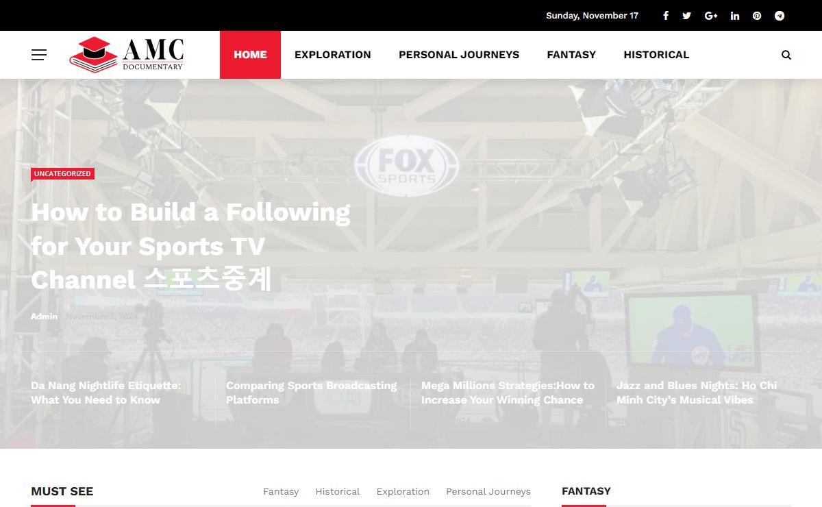 Home - Amc Documentary