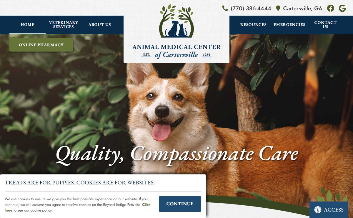 Home | Cartersville, GA | Animal Medical Center of Cartersville