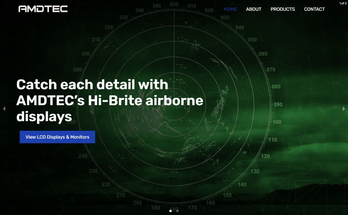 Rugged Displays | Airborne Computers | Military Servers | Panel PCs | AMDTEC