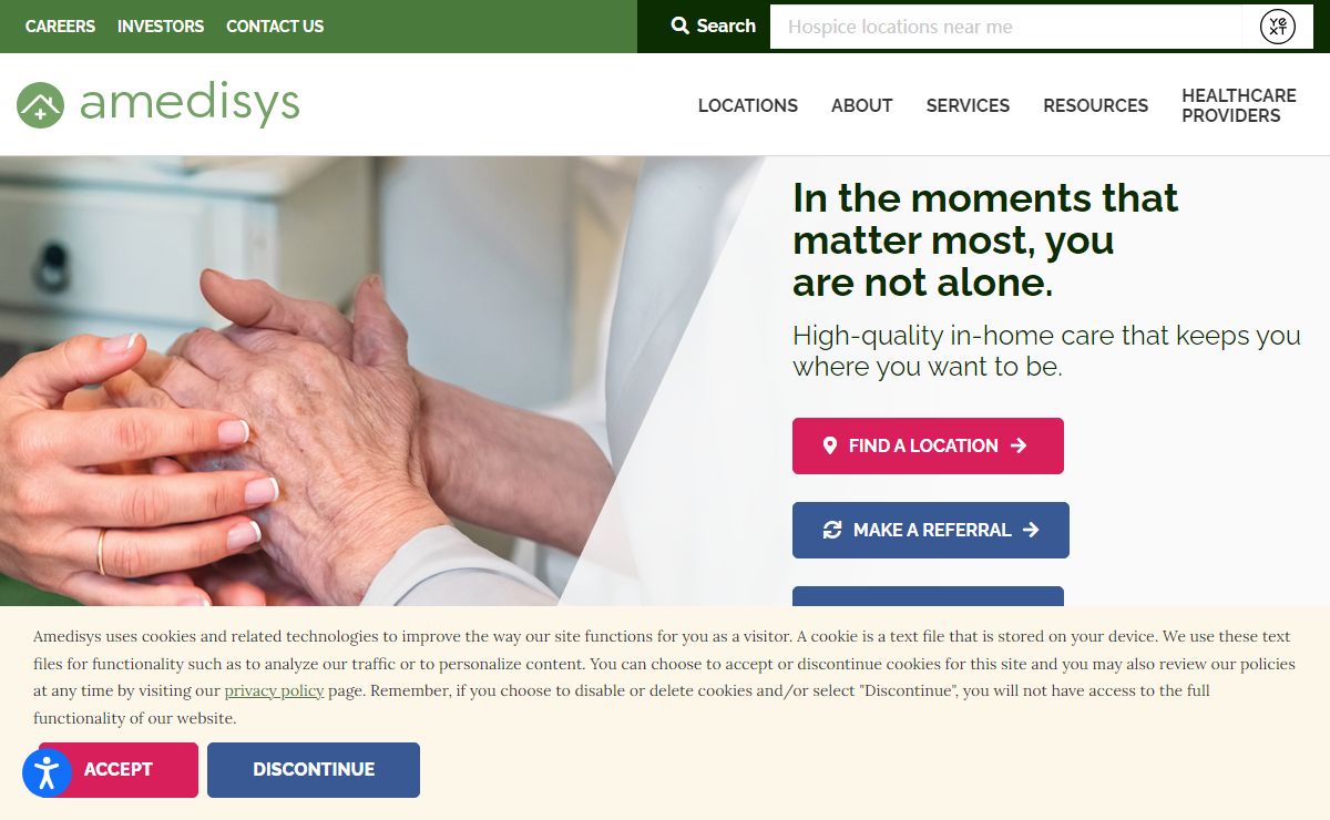 Home Health Care, Hospice, Palliative Care | Amedisys