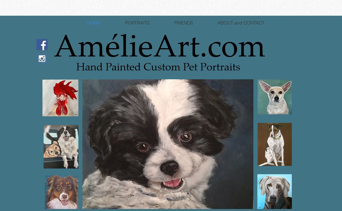 AmelieArt Custom Pet Portraits