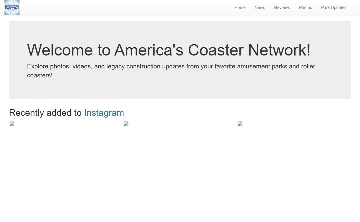 Roller Coaster Pictures and Videos, Amusement Park News - America's Coaster Network
