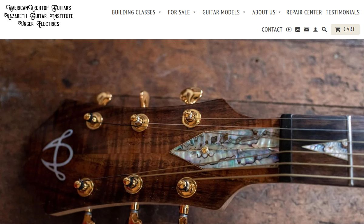 American Archtop Guitars and Nazareth Guitar Building Institute