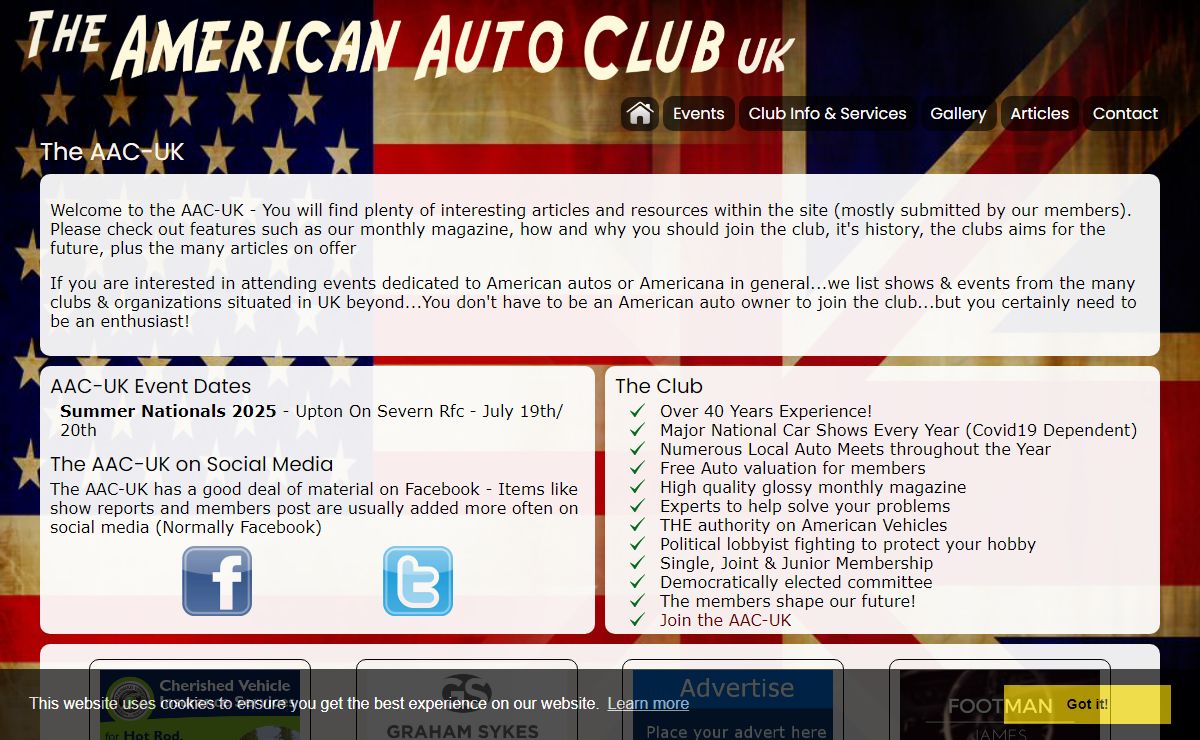 American Auto Club UK - Owners Enthusiasts Club