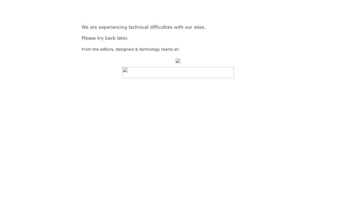 Alert: Sites are Currently Down!