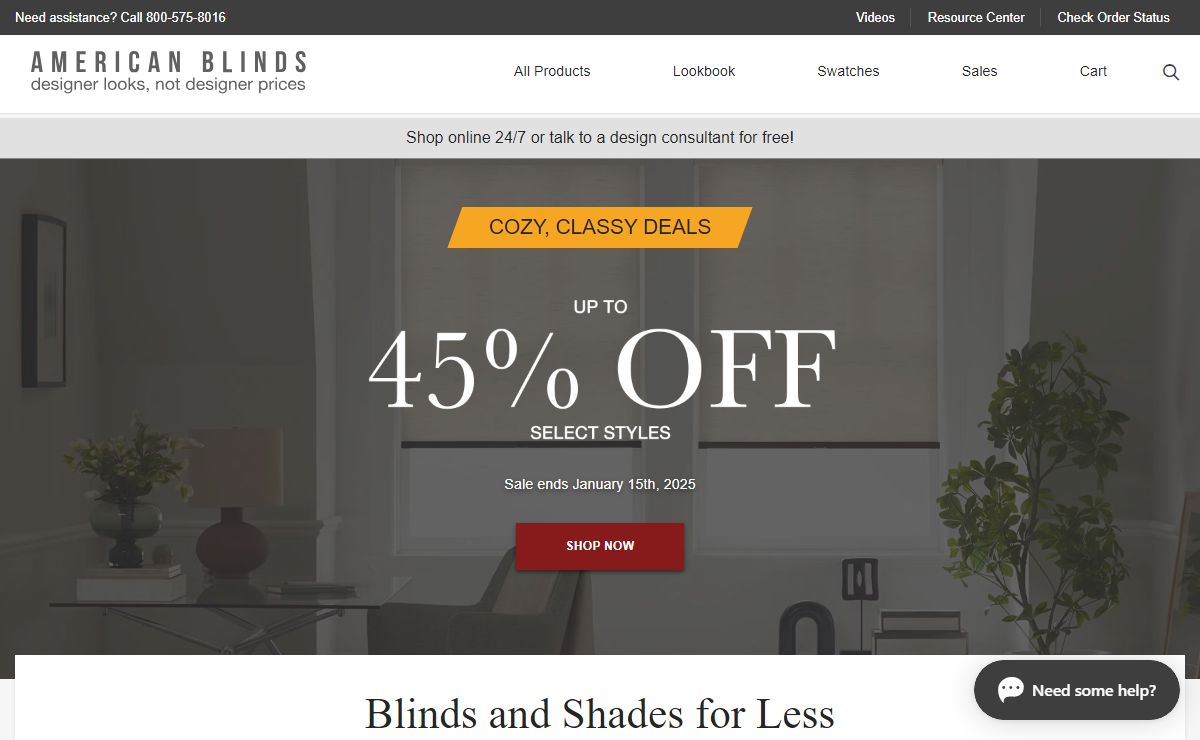 Designer Blinds, Shades, and Shutters for Less | AmericanBlinds.com