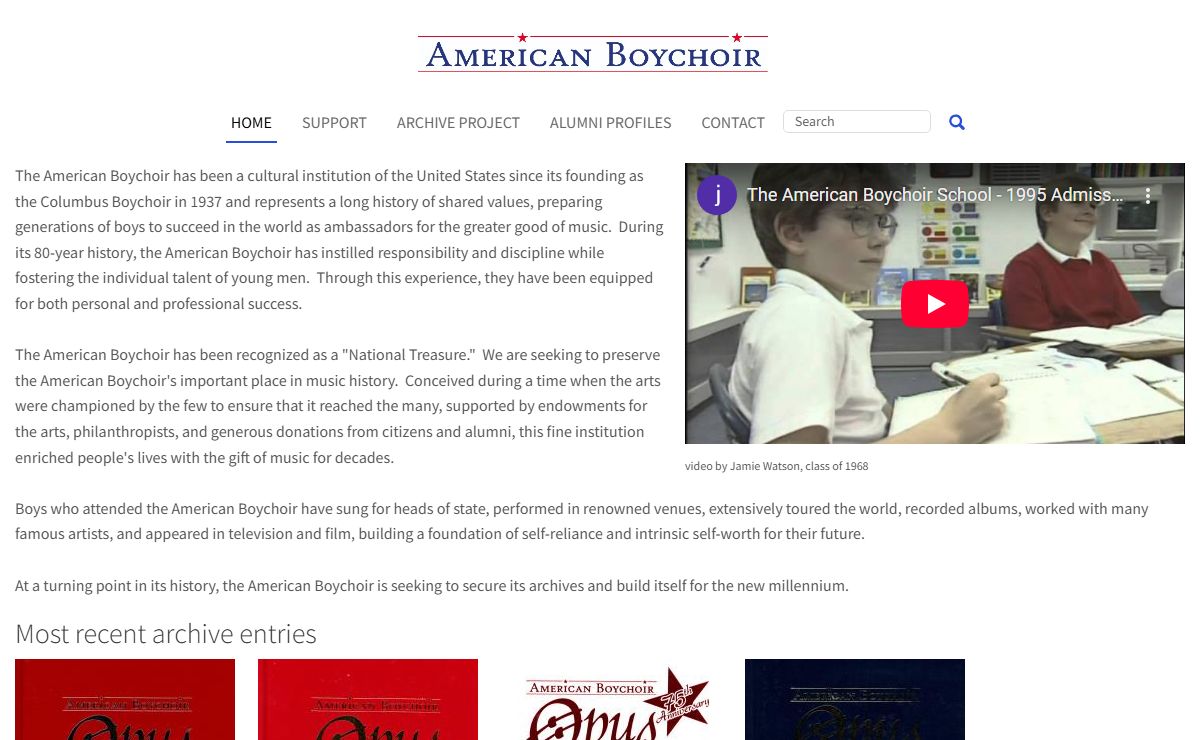 Home | The American Boychoir