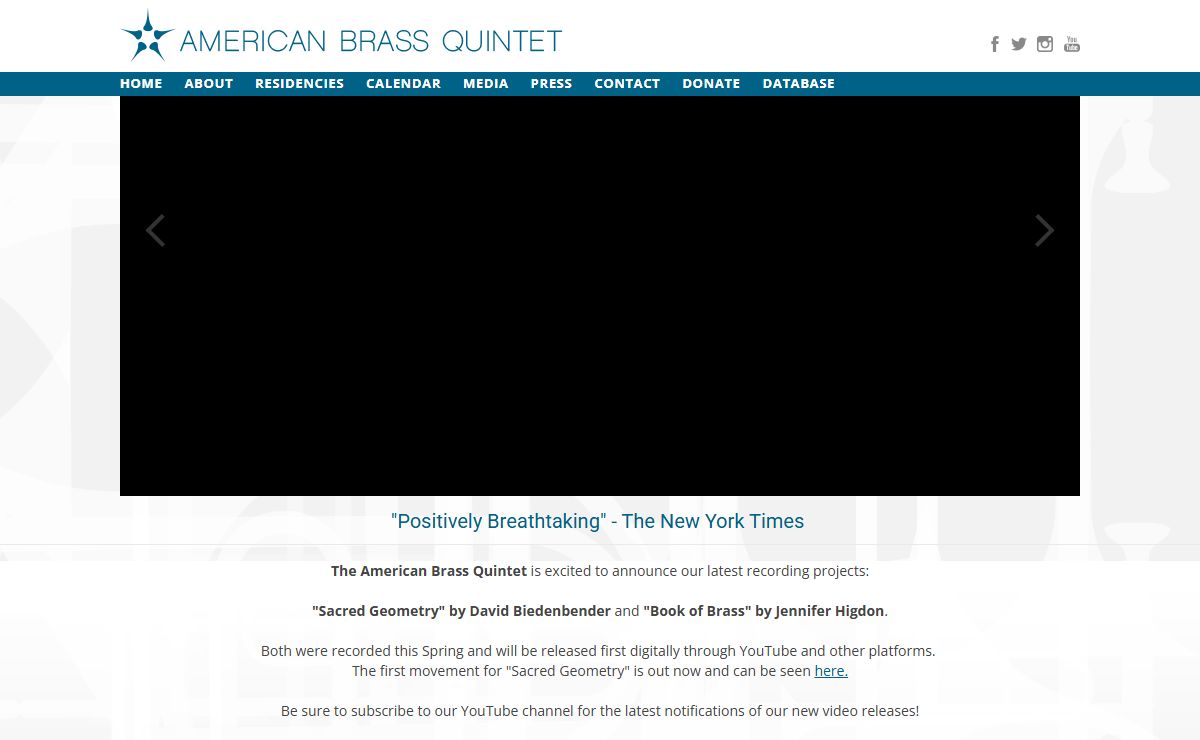 Home | American Brass Quintet