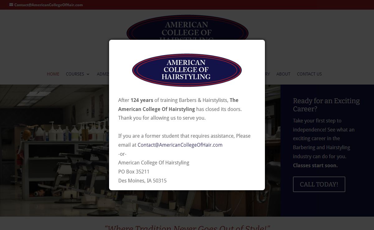 Home Page - American College of Hairstyling