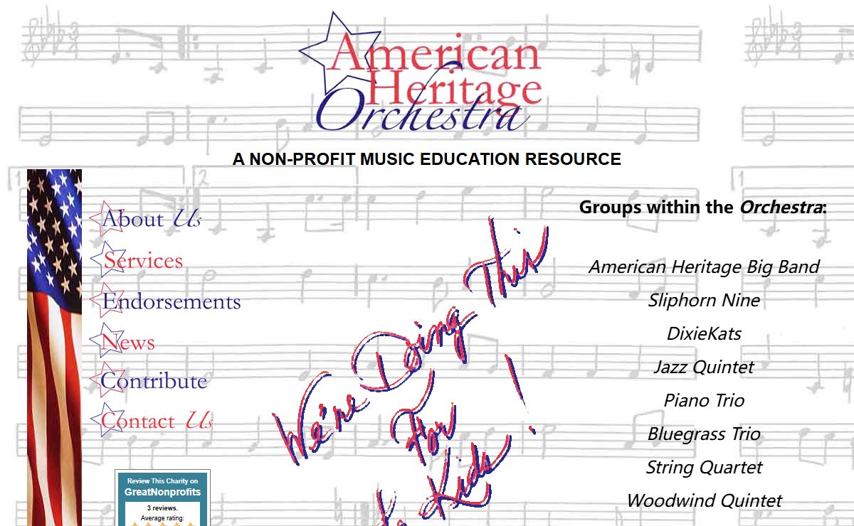 American Heritage Orchestra - Home